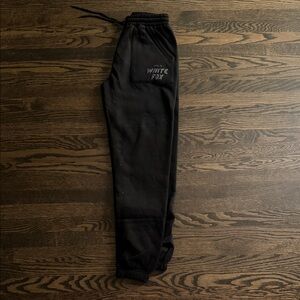 White Fox Boutique Black Kids Casual Joggers